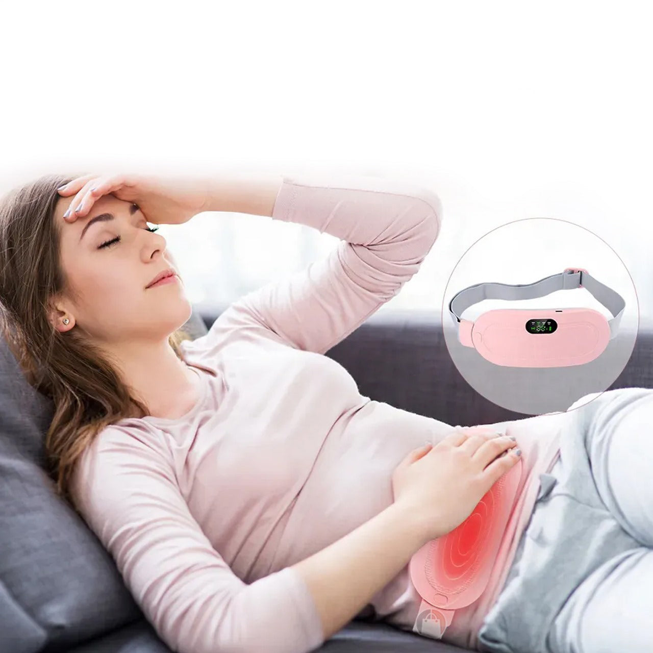 Cinturón Calefactor Eléctrico Menstrual
