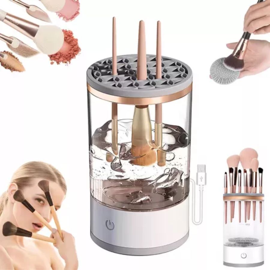 Lavadora Automatica De Brochas Maquillaje