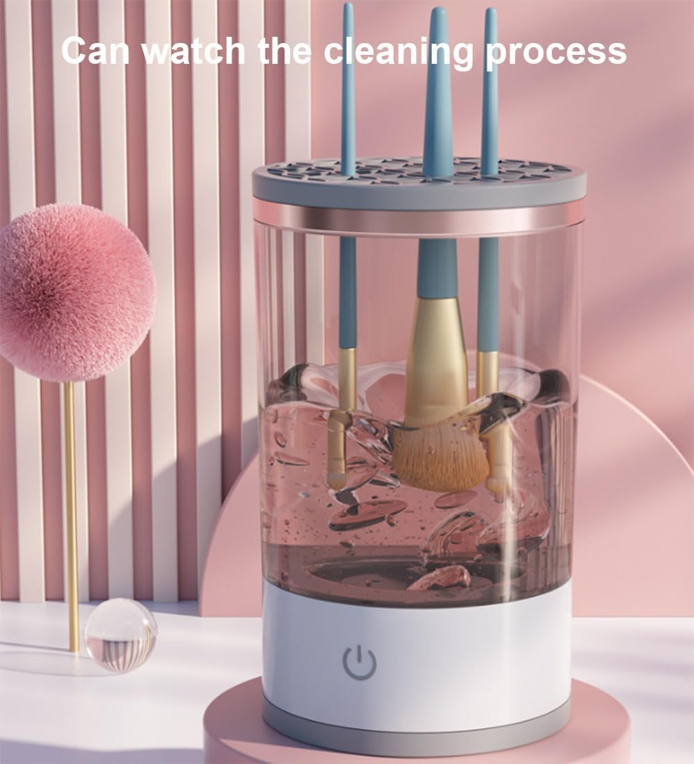Lavadora Automatica De Brochas Maquillaje